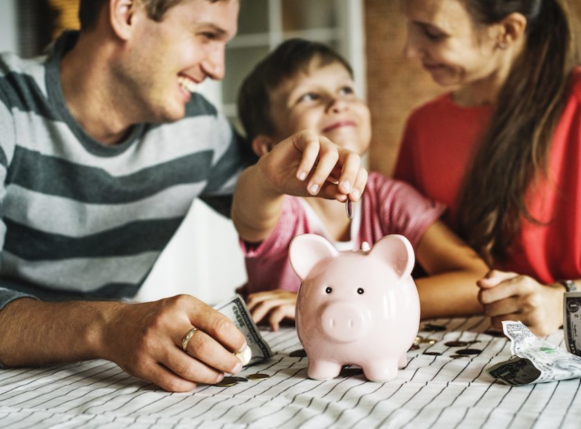 Kid earning money for future